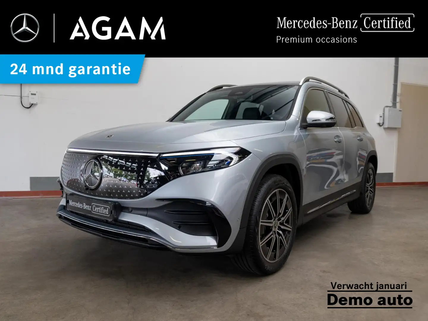 Mercedes-Benz EQB 250 250+ Business Solution AMG 71 kWh Panorama dak Gris - 1