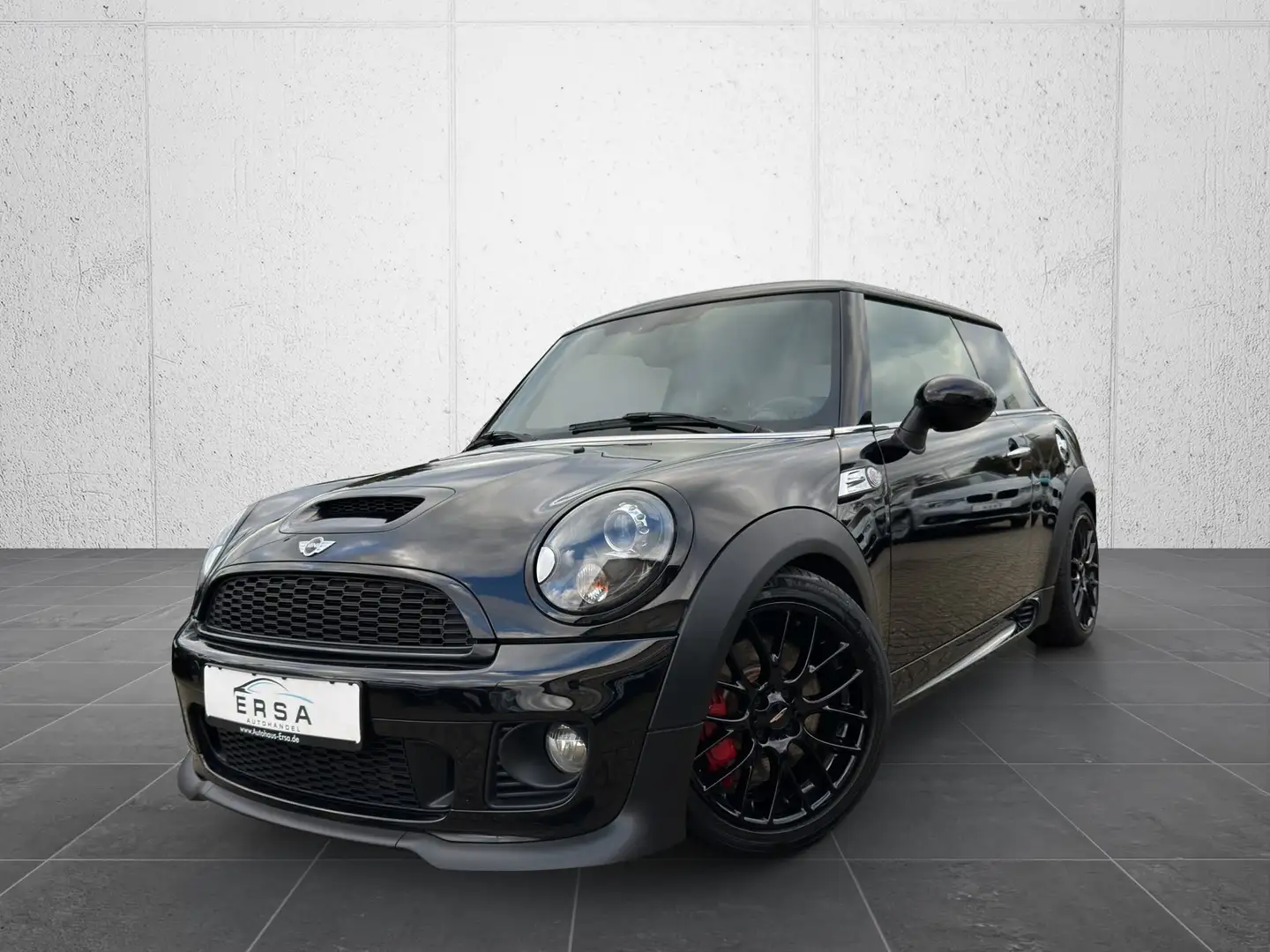 MINI John Cooper Works Chilli*Xenon*Leder*Panorama*Top Gepflegt Schwarz - 1