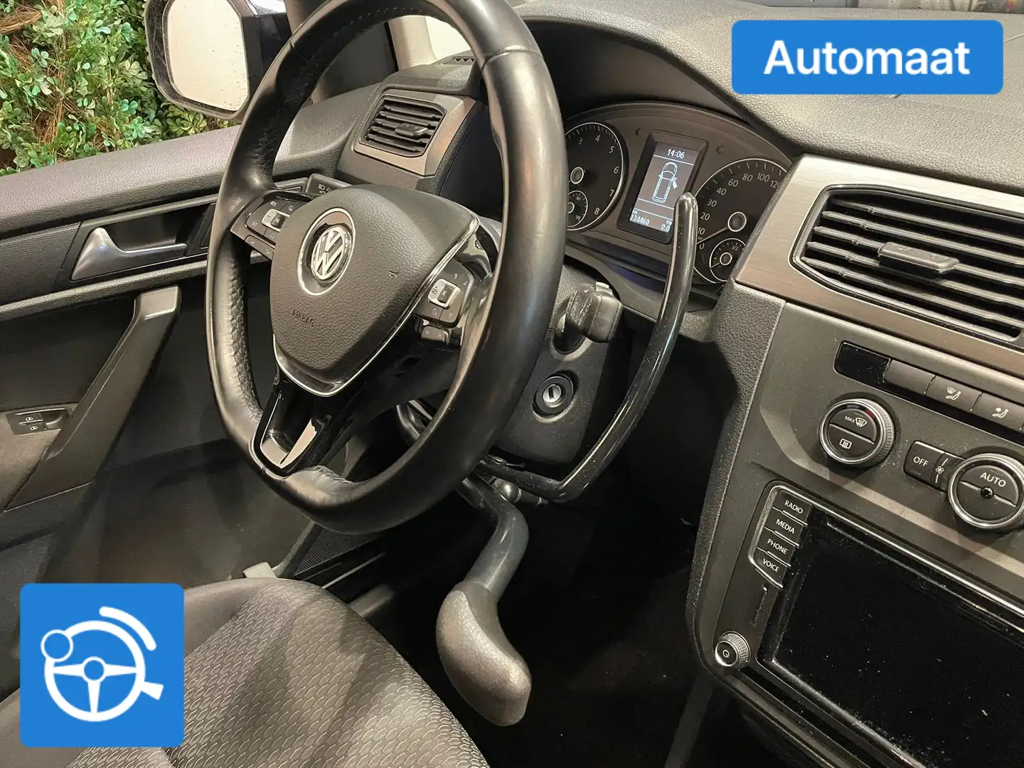 Volkswagen Caddy Maxi Automaat incl. handbediening + elektrische ac Bleu - 2