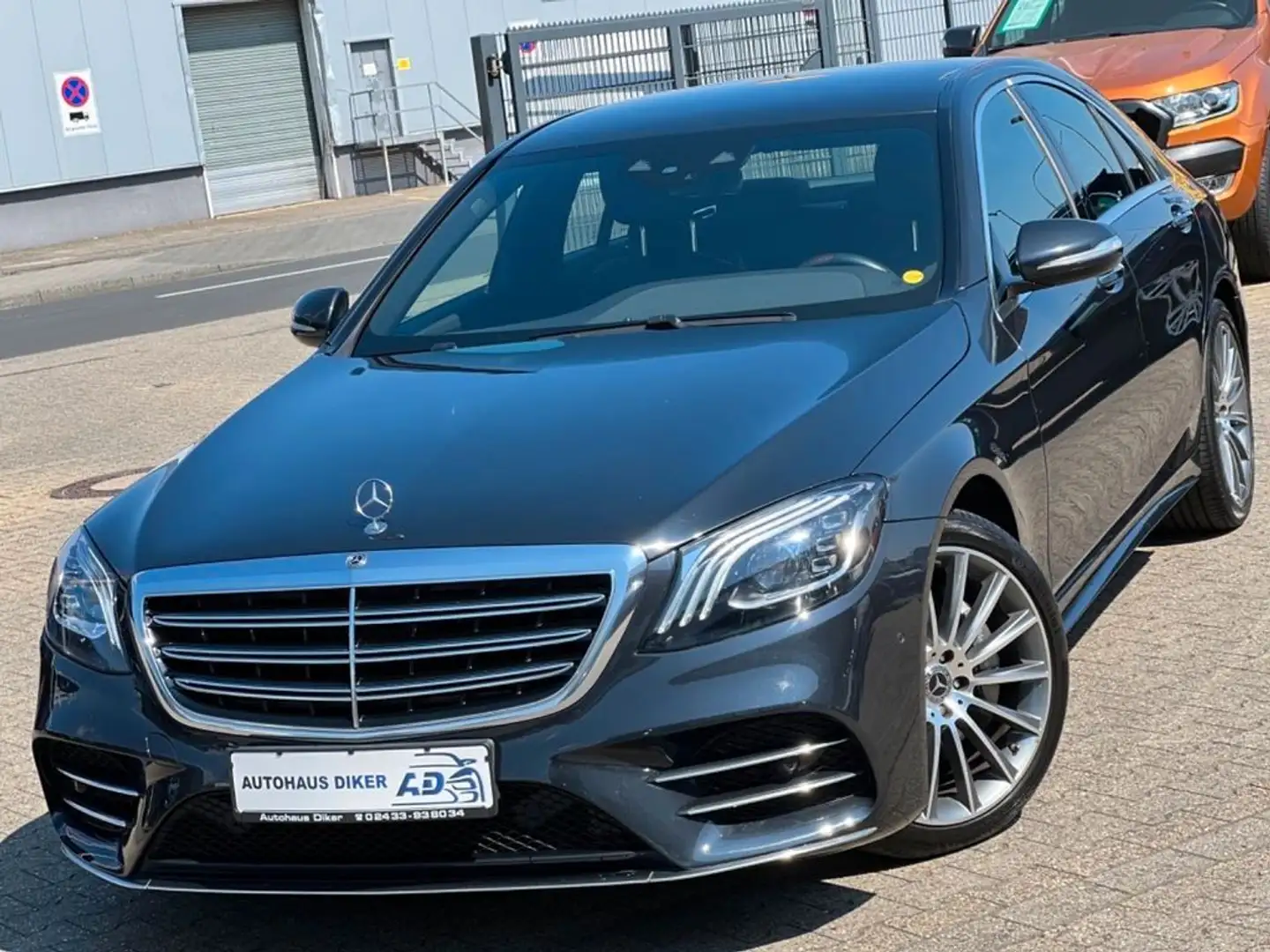 Mercedes-Benz S 400 d 4Matic AMG Line Albastru - 1