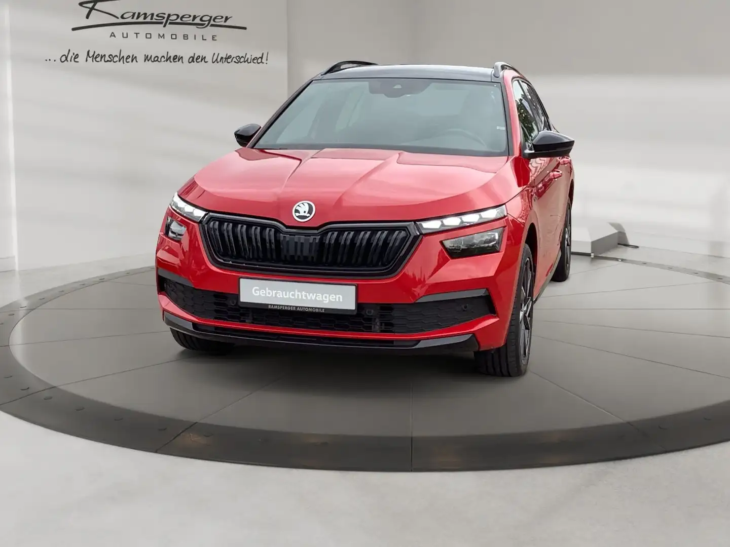 Skoda Kamiq 1.5 TSI Monte Carlo GRA LED Navi Vorbe.AHK Rouge - 2