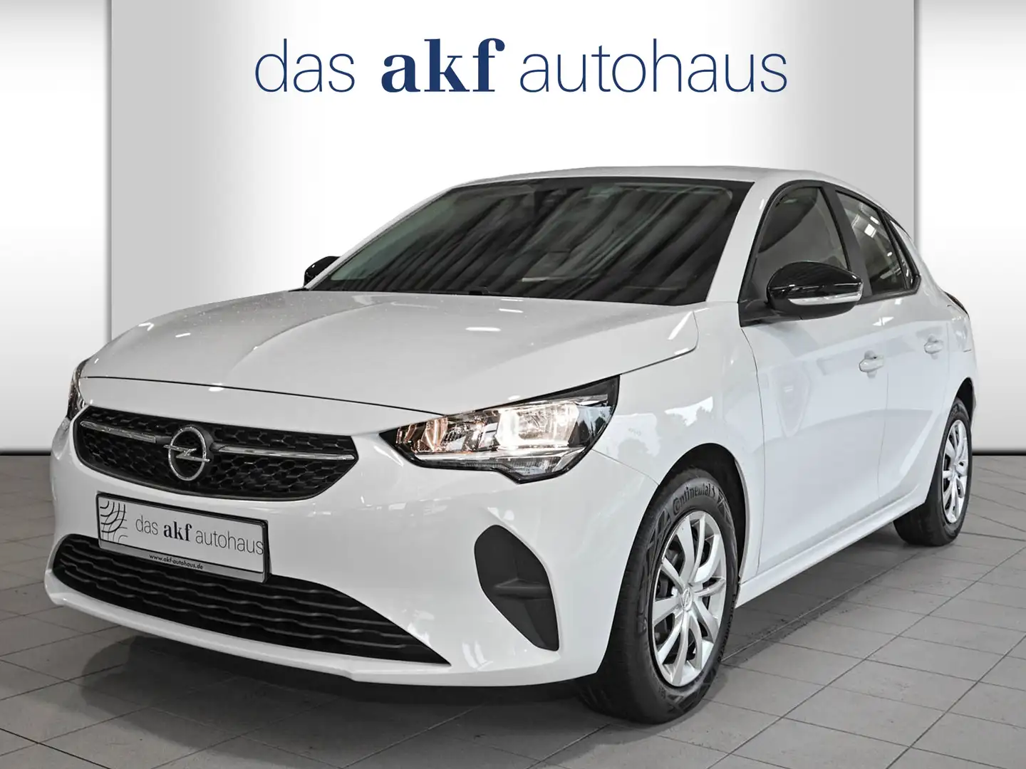 Opel Corsa F 1.2 Edition-Klima*PDC*SHZ*Bluetooth*DAB Blanc - 1