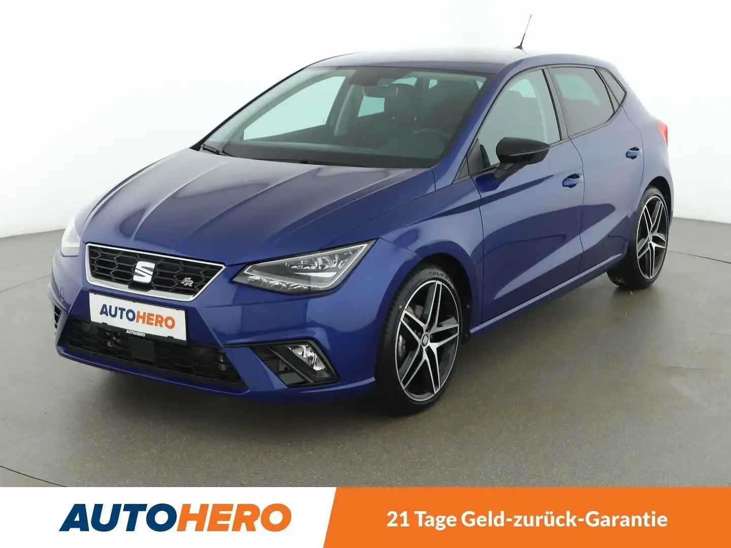 SEAT Ibiza 1.0 TSI FR Aut. *BEATS*LED*ACC*NAVI*CAM*SHZ*BT* Blau - 1