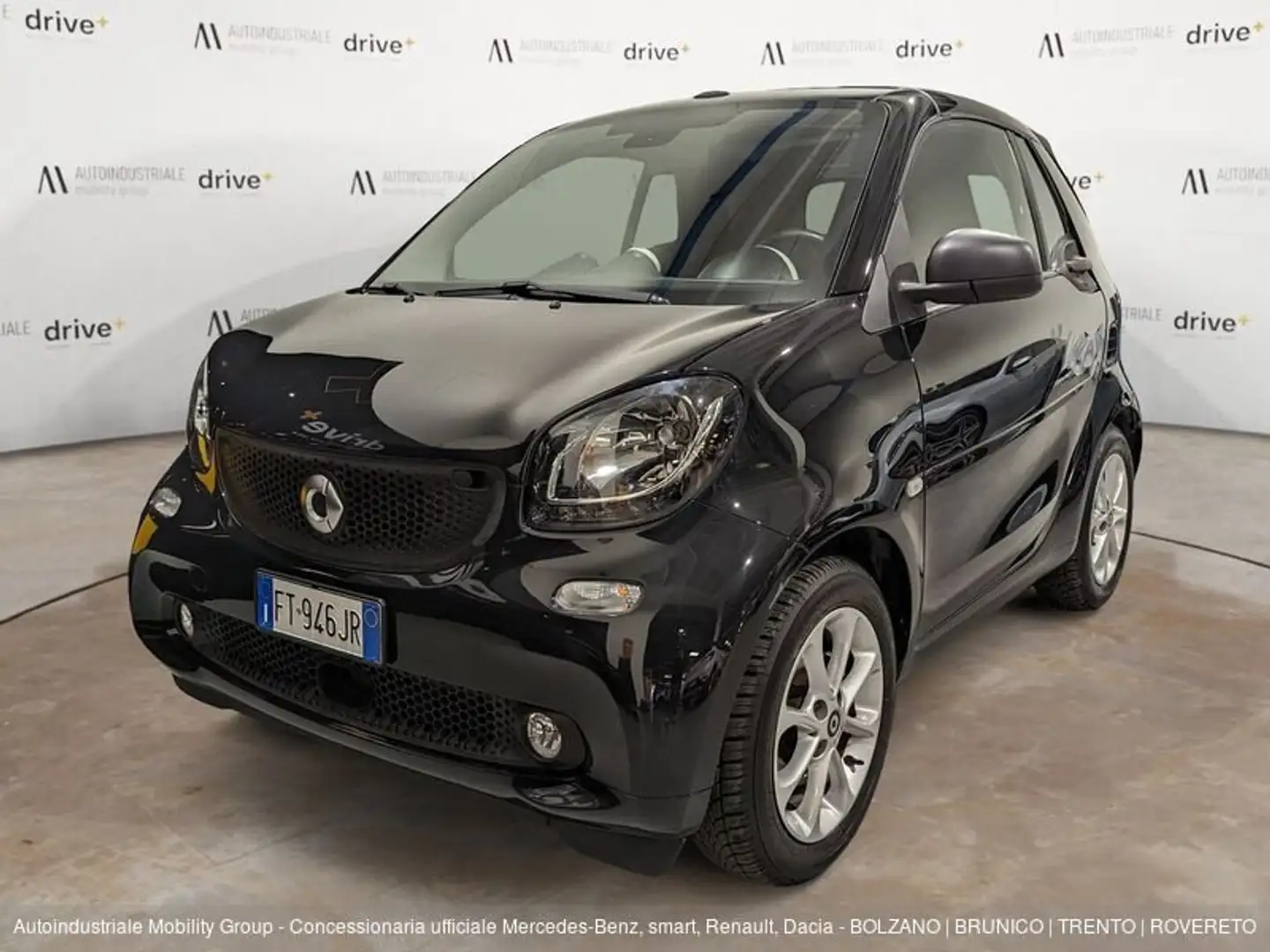 smart forTwo 0.9  90 CV TURBO TWINAMIC YOUNGSTER CABRIO Zwart - 1