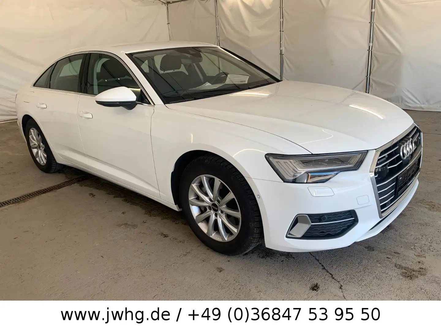 Audi A6 Lim 50 quattro Sport ACC+/HD-MATRIX/360°KAM Weiß - 2