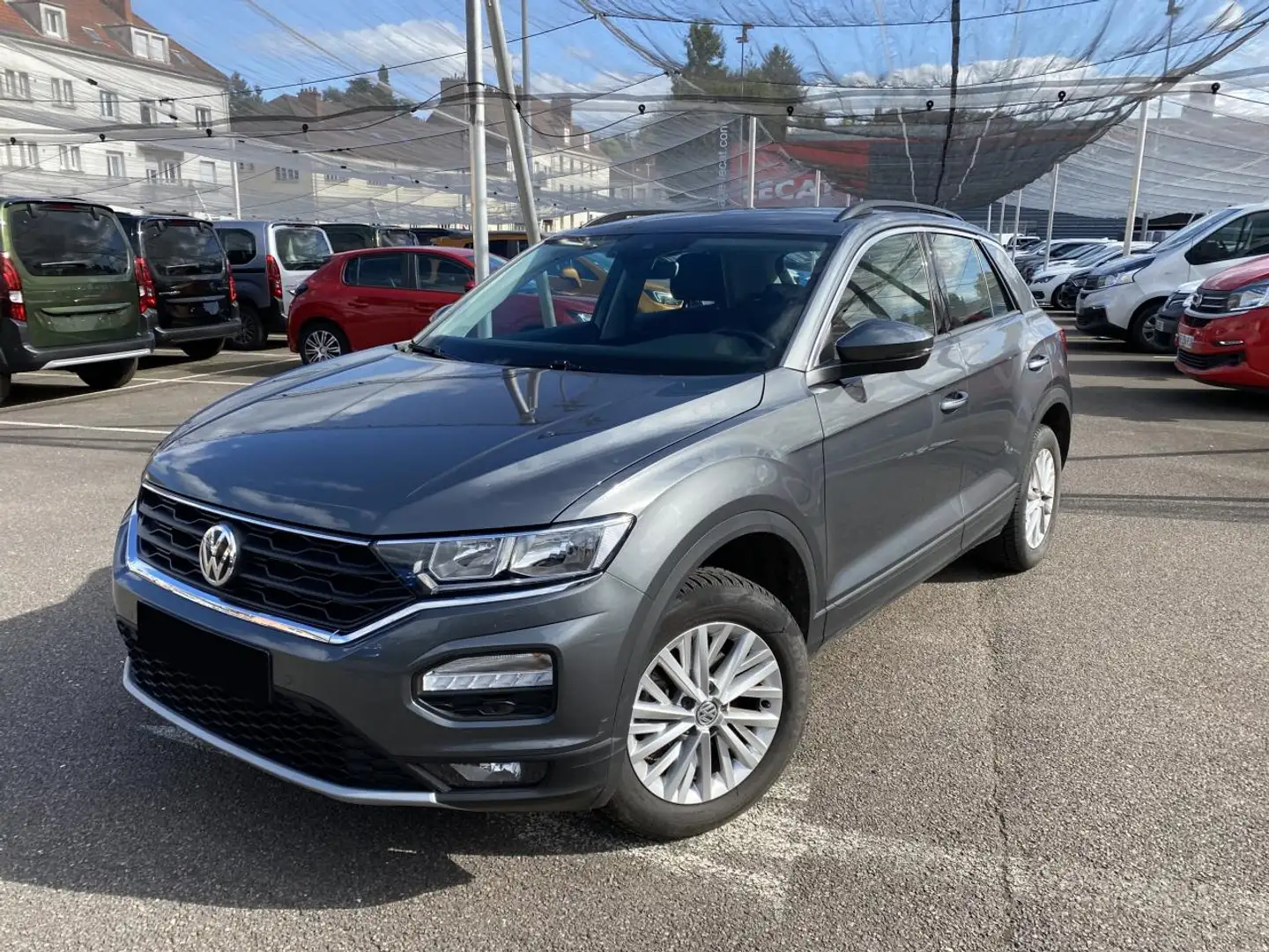 Volkswagen T-Roc T-Roc 1.0 TSI 115 Lounge Grijs - 1