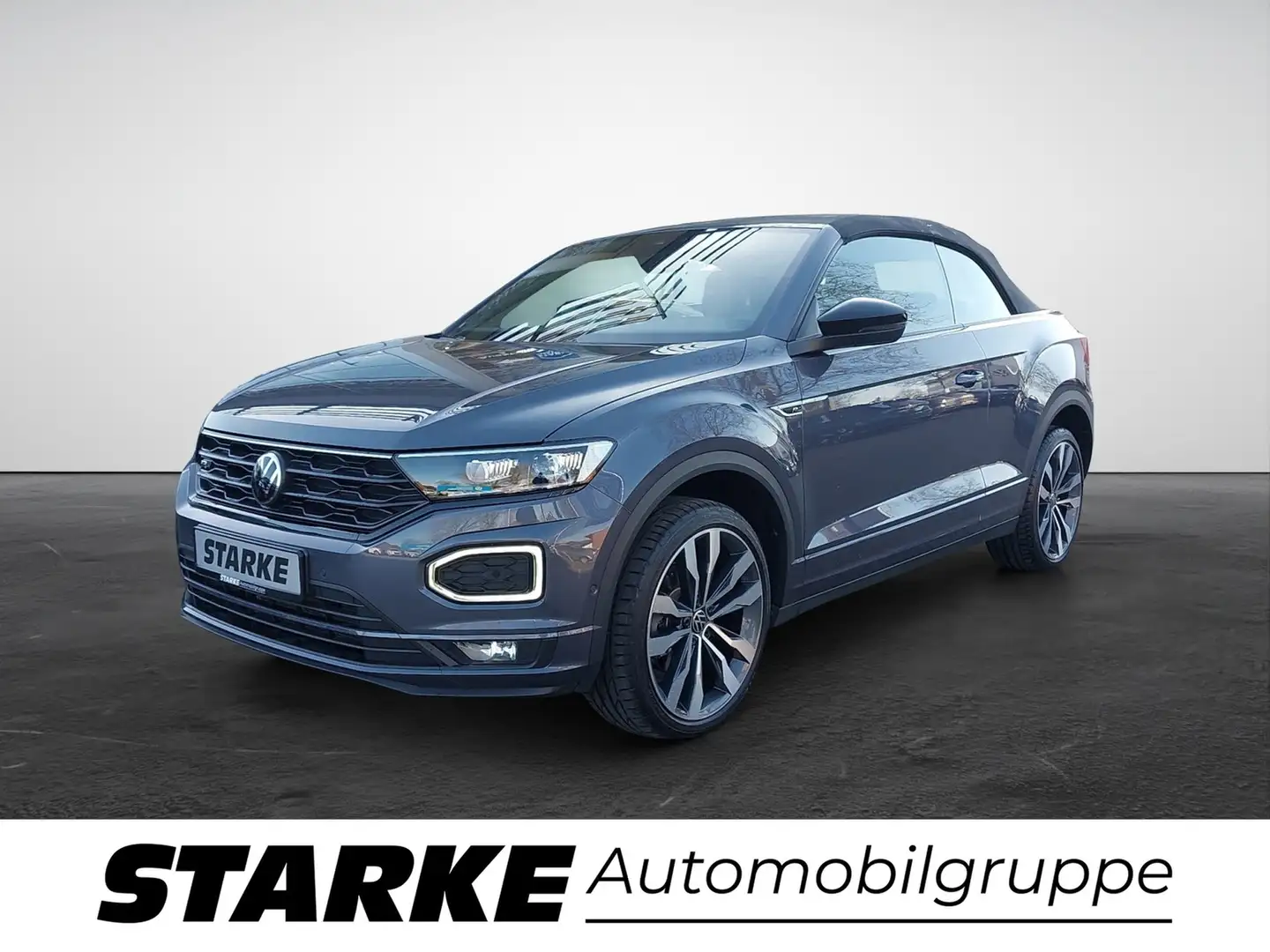 Volkswagen T-Roc Cabriolet 1.5 TSI DSG R-Line Black Style Gris - 2