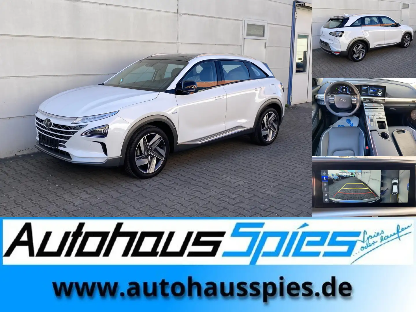 Hyundai NEXO Premium Krell GEWERBE EXPORT Sound Gsd 360Kam Totw Bílá - 1
