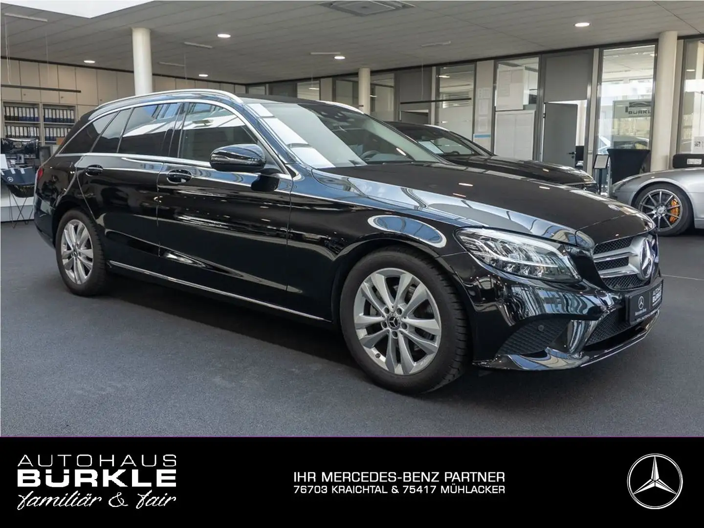 Mercedes-Benz C 200 T Avantgarde,Stdhzg+Fernbed,Kamera,LED,DAB Negro - 1
