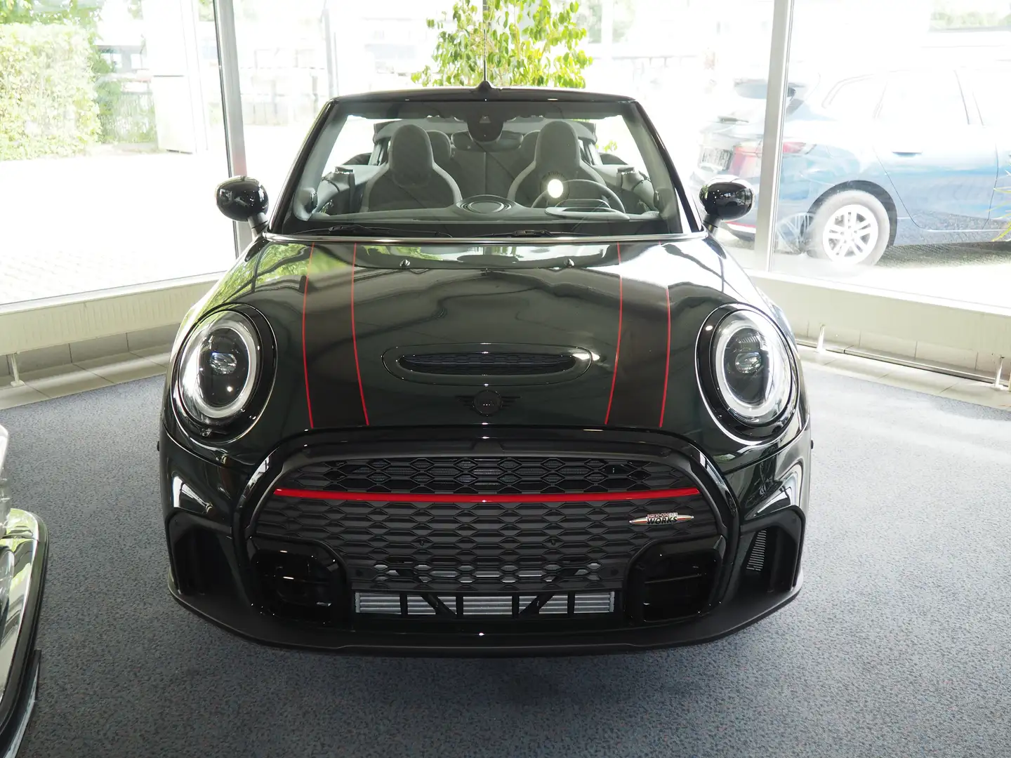 MINI John Cooper Works Cabrio Aut. Trim*HUD*H/K-Sound*ACC*Kamera*Komfortzugang* Zöld - 1