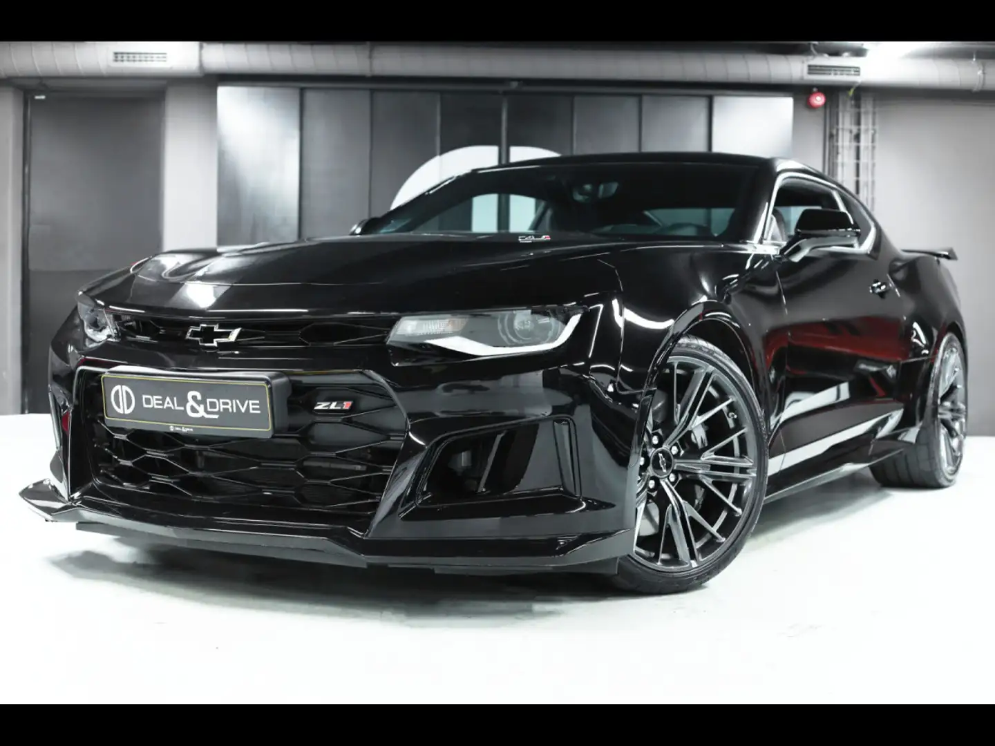 Chevrolet Camaro ZL1°MANUAL 6°PANO°RECARO°KEYLESS°BOSE°KAM°HUD Noir - 1