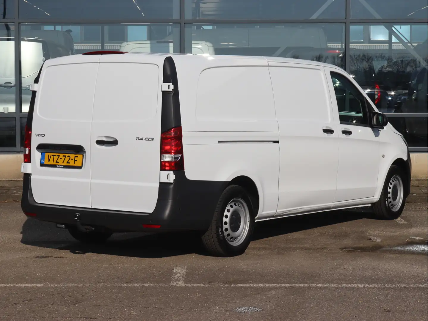 Mercedes-Benz Vito 114 CDI L3 | AIRCO/NAVI/CAMERA/CRUISE/TREKHAAK | C Blanc - 2