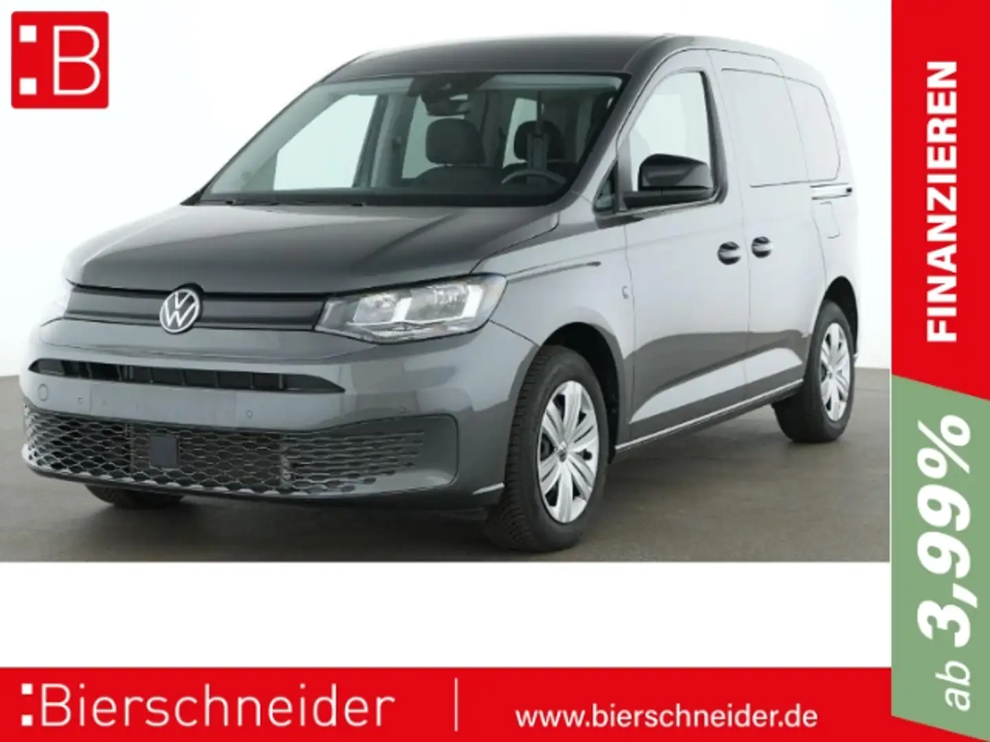 Volkswagen Caddy 1.5 TSI AHK REAR VIEW NAVI SHZ Grau - 1