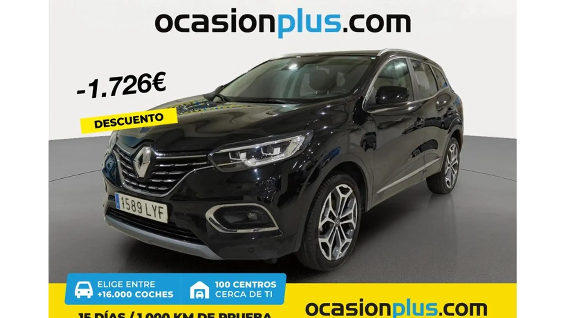 Renault Kadjar 1.3 TCe GPF Techno EDC 103kW Noir - 1