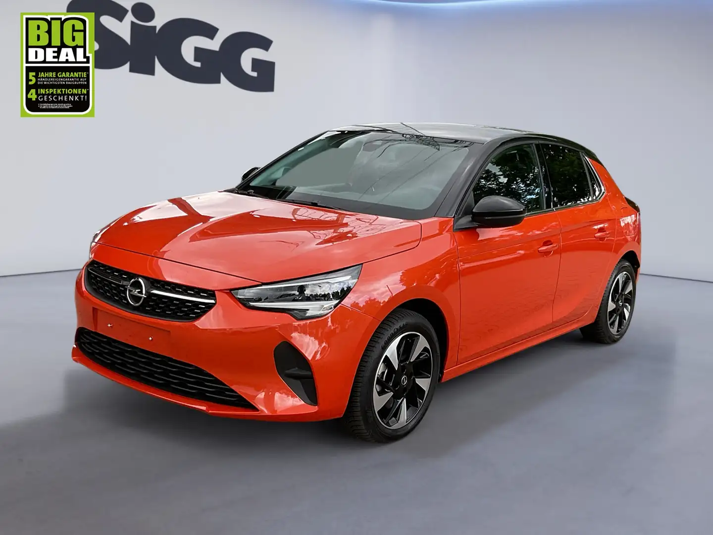 Opel Corsa-e Elegance NAV Wärmepumpe + OBC 11KW Oranžová - 2