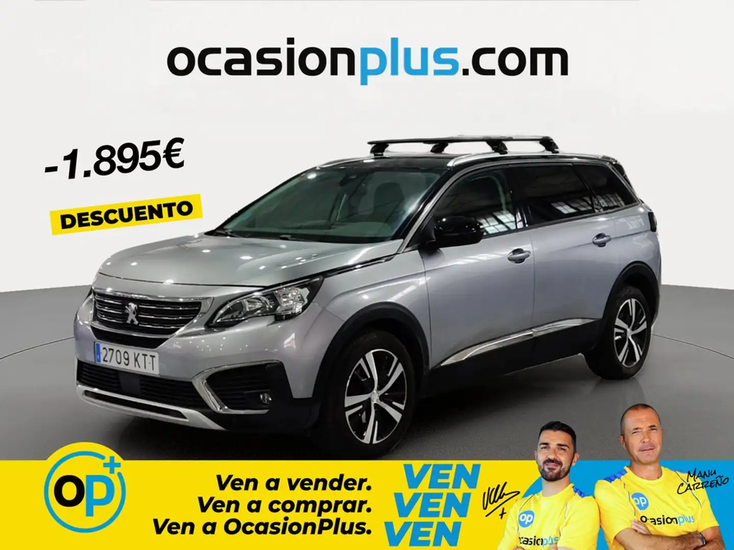 Peugeot 5008 1.2 PureTech S&S Allure 130 EAT8 Gris - 1