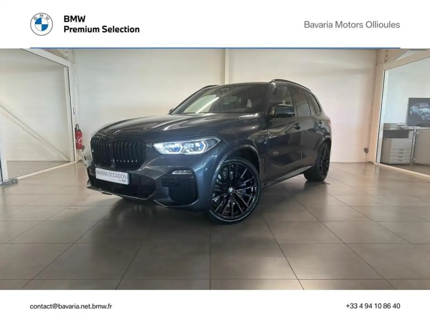 BMW X5 xDrive45e 394ch M Sport 17cv Gris - 1