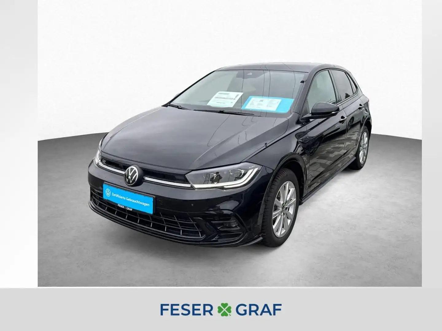 Volkswagen Polo R-Line 1.0 TSI DSG 95PS Schwarz - 1