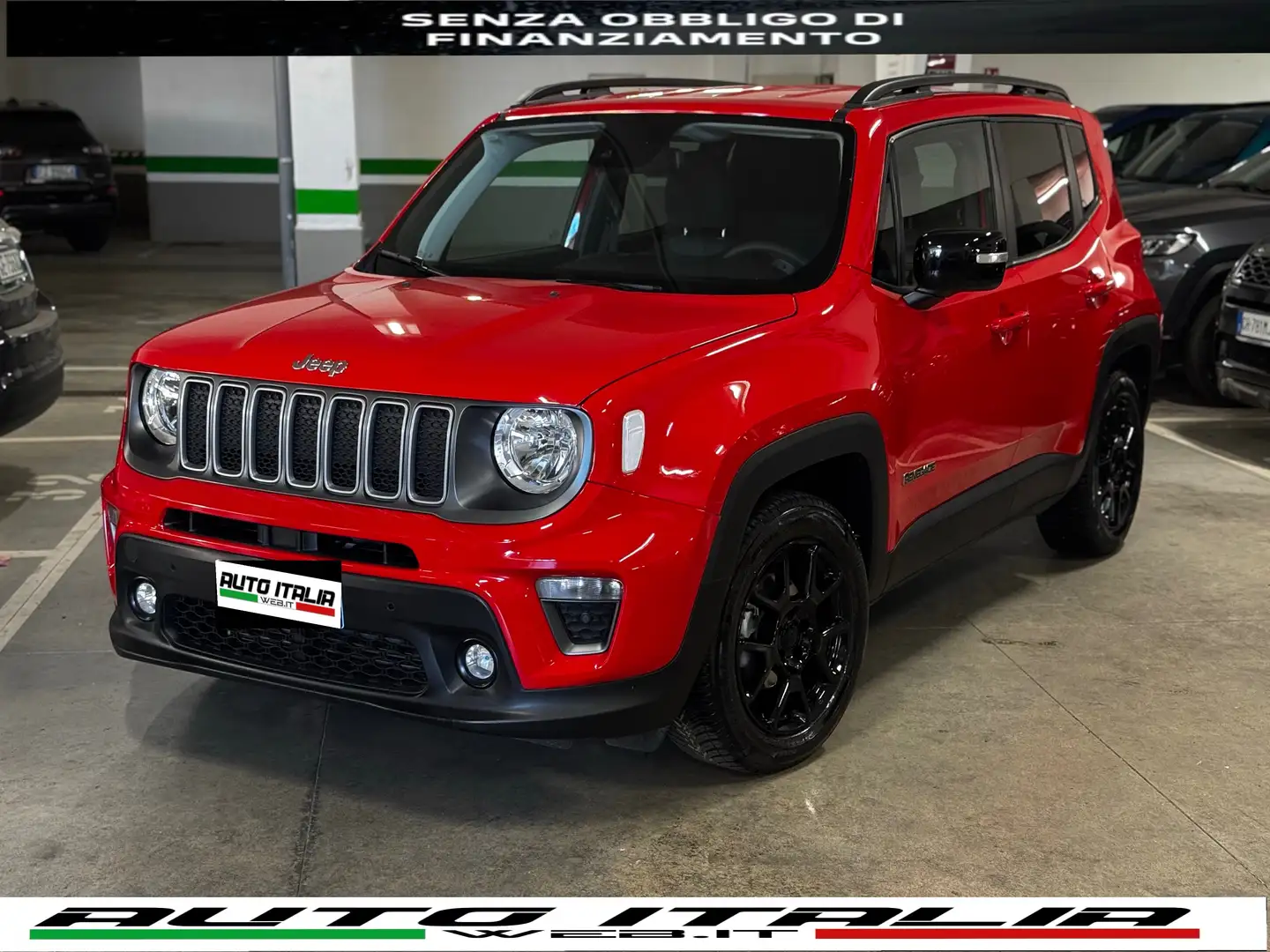 Jeep Renegade 1.6 MJ 130CV#LIMITED#C.LEGA NERI#CLIMA#FENDINEBBIA Rosso - 1