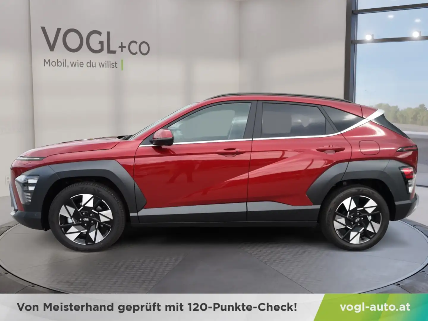 Hyundai KONA (SX2) Prestige Line 1.6 T-GDI 4WD DCT k3bp2-P Rouge - 2