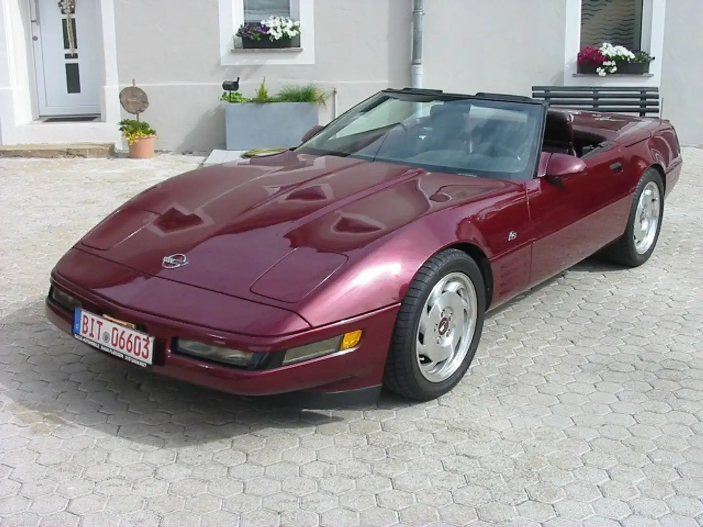 Corvette C4 WERTANLAGE  Jubiläumsmodell 40 Jahre Wertgutachten Rouge - 1