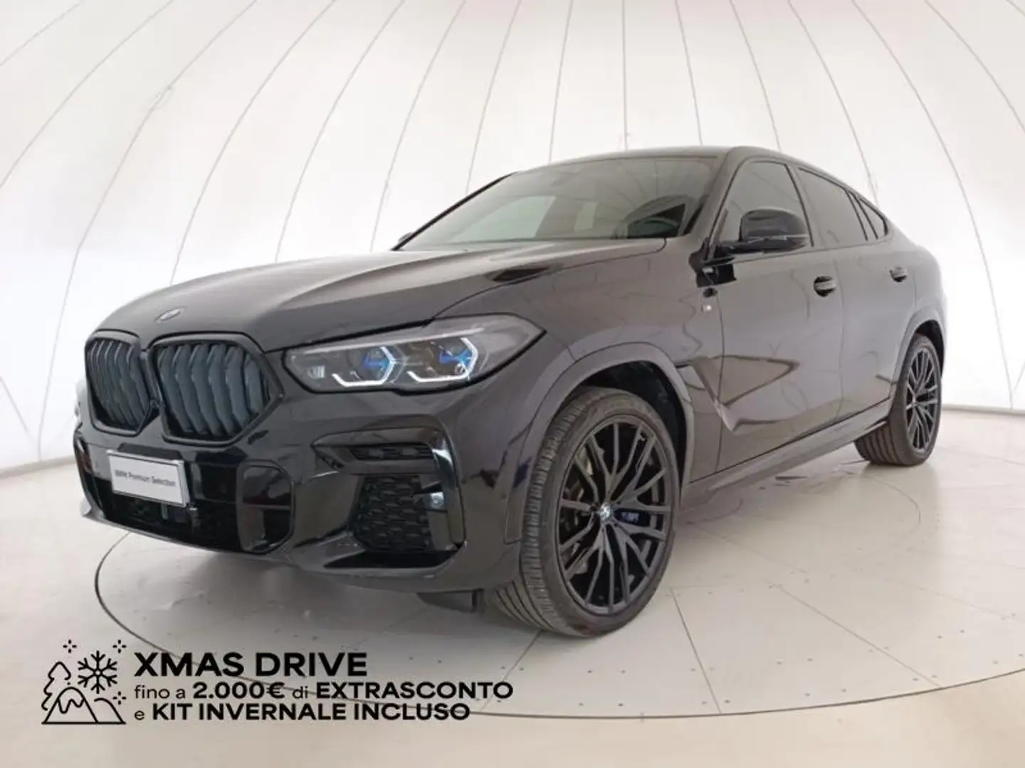 BMW X6 xdrive40d mhev 48V Msport auto Fekete - 1