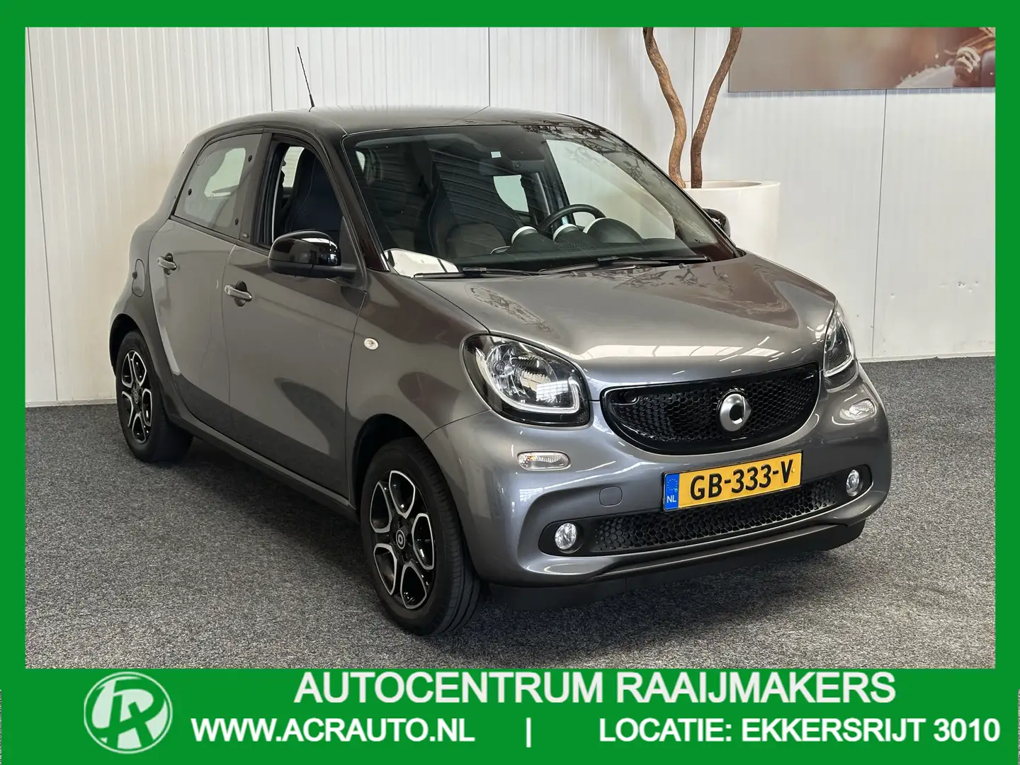 smart forFour 1.0 PRIME LEDER STOELVERWARMING NAVIGATIE CRUISE C Gris - 1