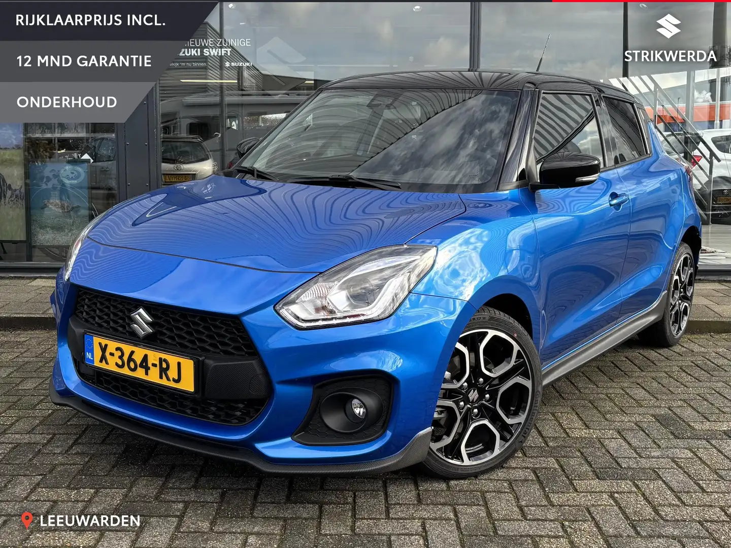 Suzuki Swift 1.4 Sport Smart Hybrid 140PK Lmv/Clima/Cruise Blau - 1
