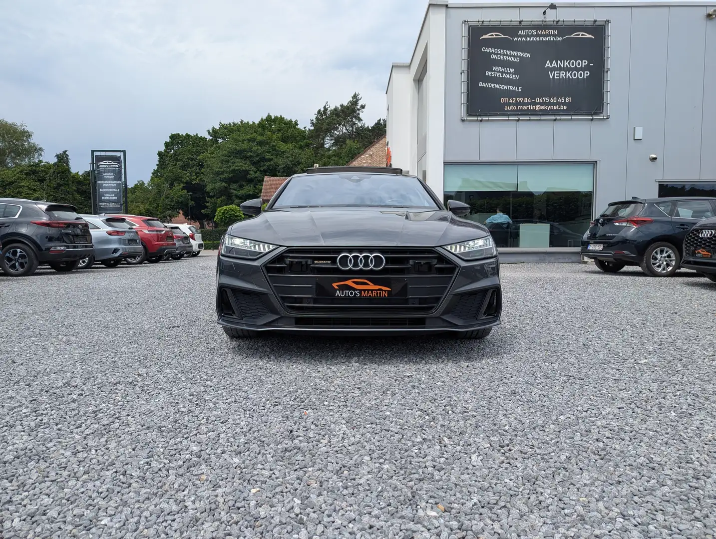 Audi A7 Quattro PHEV S line PANO HUD MEMORY MATRIX FULL Grigio - 2