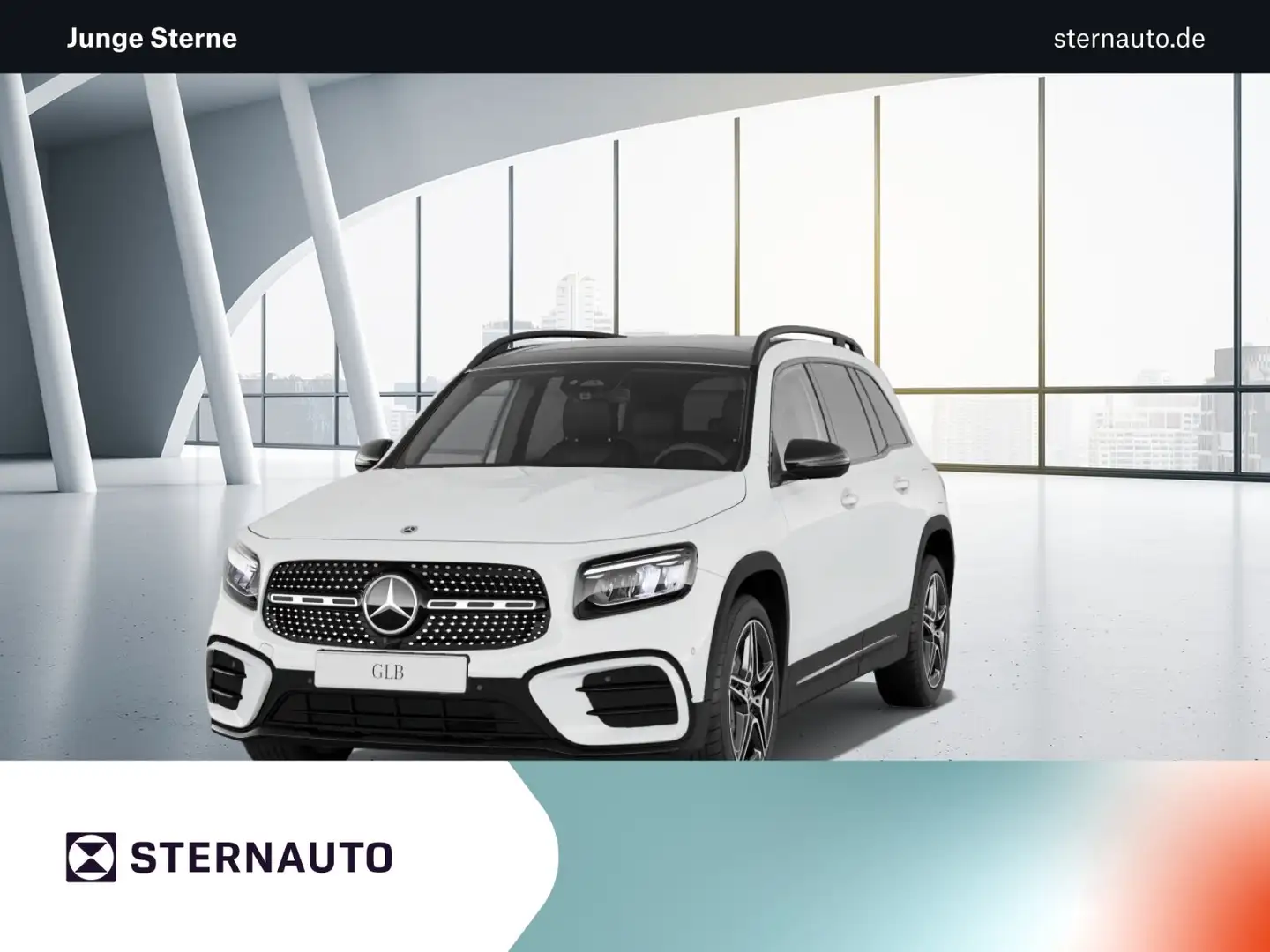 Mercedes-Benz GLB 200 GLB 200 AMG Line Navi Pano.-Dach Keyless-Go/Klima  Weiß - 1
