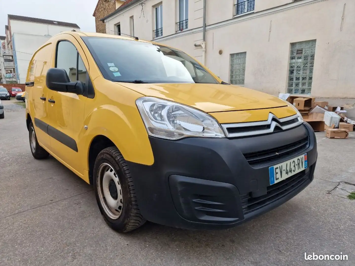 Citroen Berlingo 1.6 bluehdi 75ch club garantie 6-mois Jaune - 2