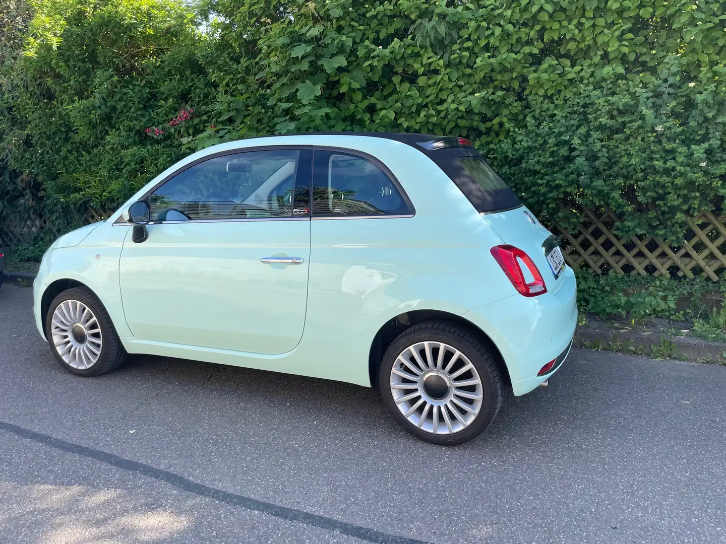 Fiat 500C 500 C 1.2 8V Dualogic Lounge Vert - 1