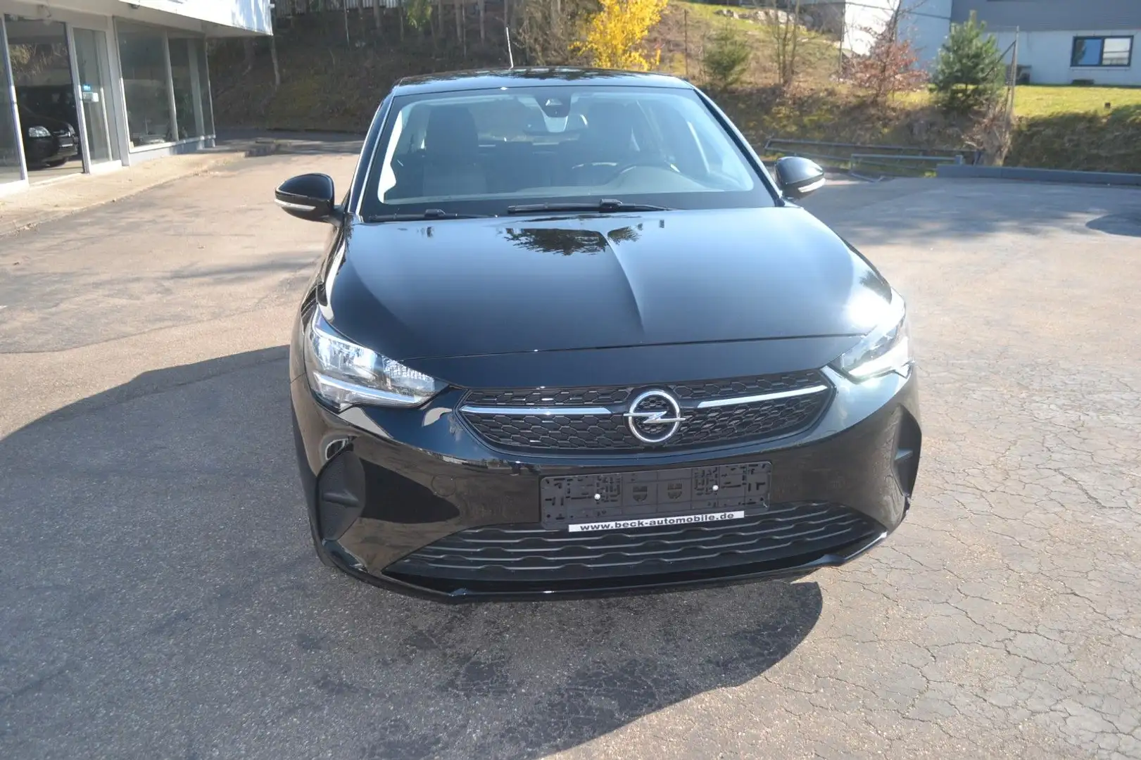 Opel Corsa F Edition Schwarz - 1