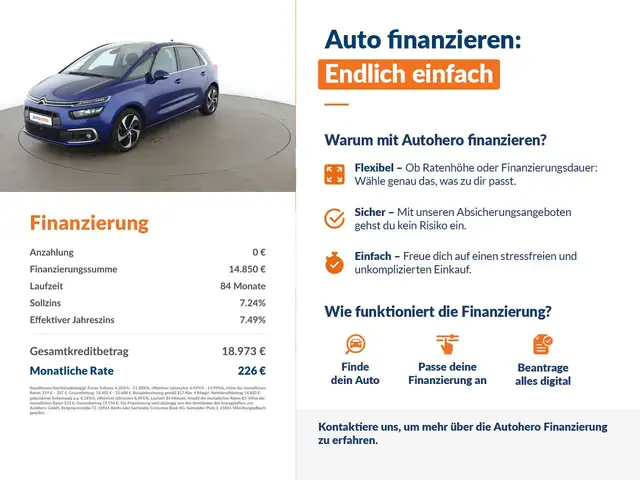 Citroen C4 Picasso view 2