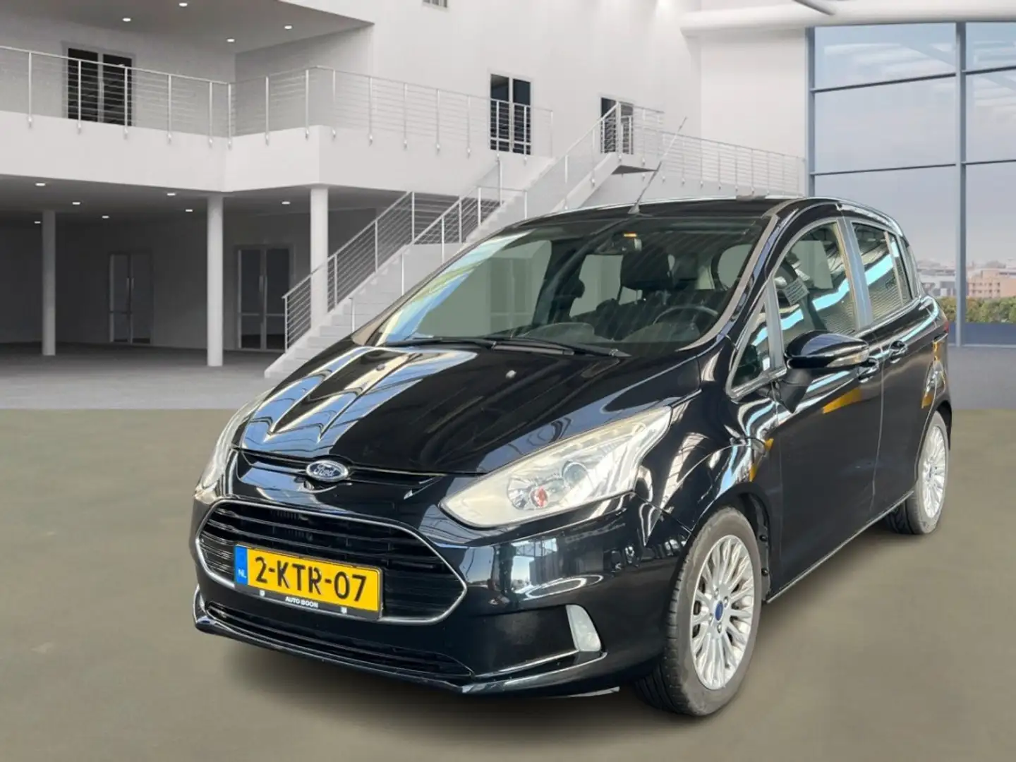 Ford B-Max 1.0 EcoBoost Titanium/ TREKHAAK/ ZUINIG Schwarz - 1