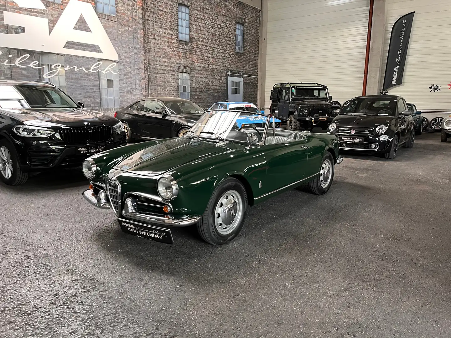 Alfa Romeo Giulietta Spider Grün - 1