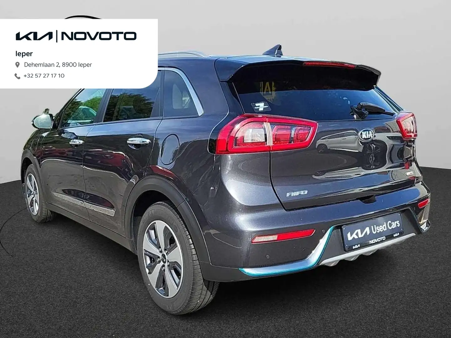 Kia Niro PHEV 1.6 GDi Fusion DCT Gris - 2
