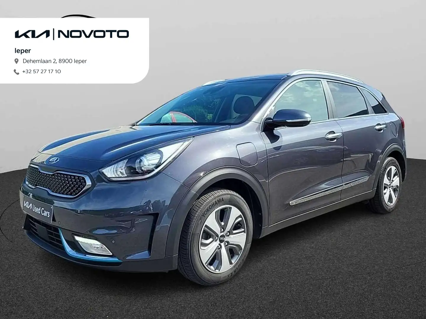 Kia Niro PHEV 1.6 GDi Fusion DCT Gris - 1