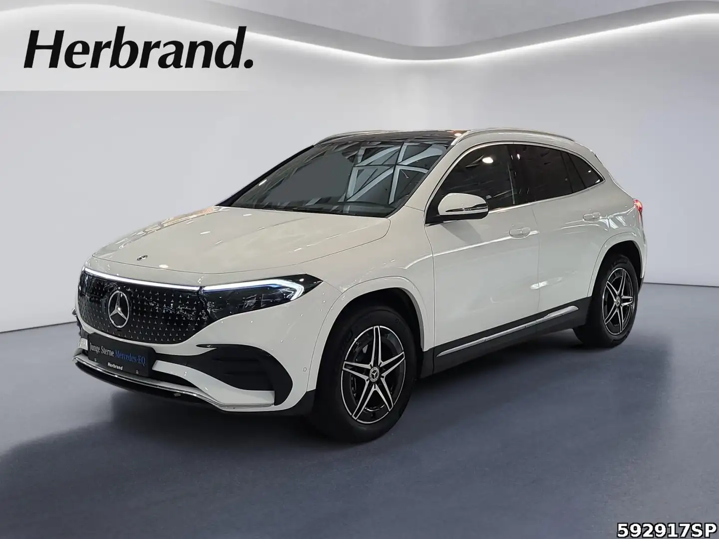 Mercedes-Benz EQA 250 AMG Line Pano CarPlay Ambiente Totw. 18" Blanc - 1