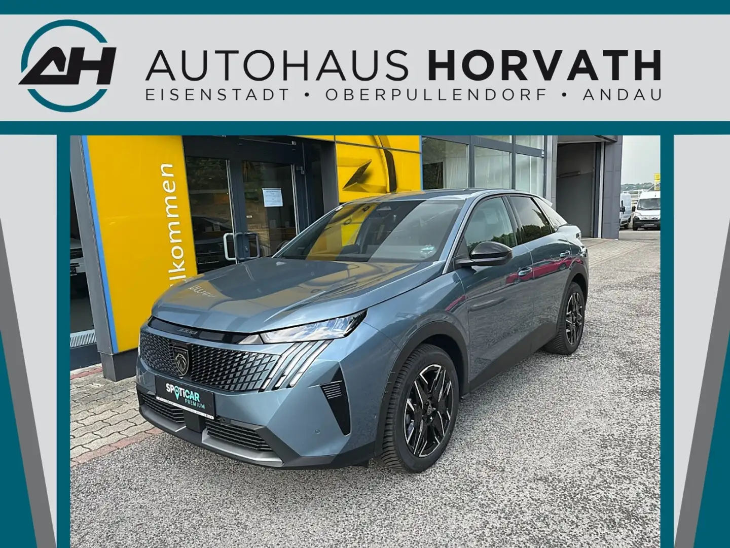 Peugeot 3008 Hybrid 145 E-DCS6 Allure Aut.!NAVI,360°KAMERA,L... Blau - 1