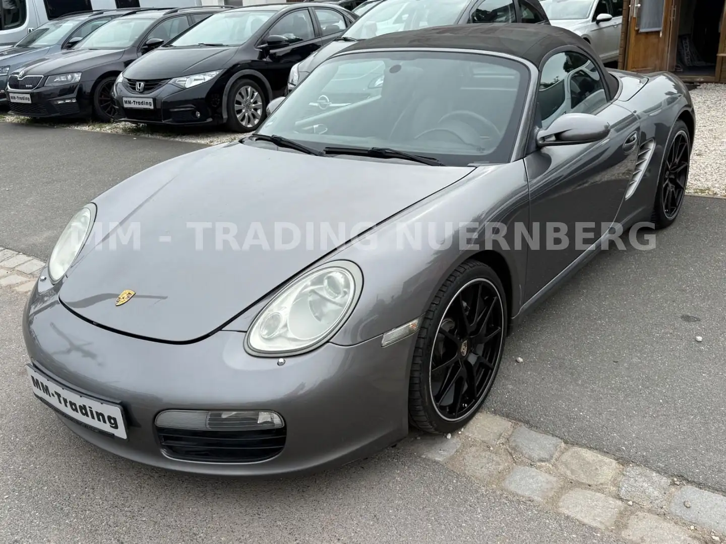 Porsche Boxster BOXTER 2.7 CABRIO-6GANG-LEDER-2.HAND-EURO4 Сірий - 1