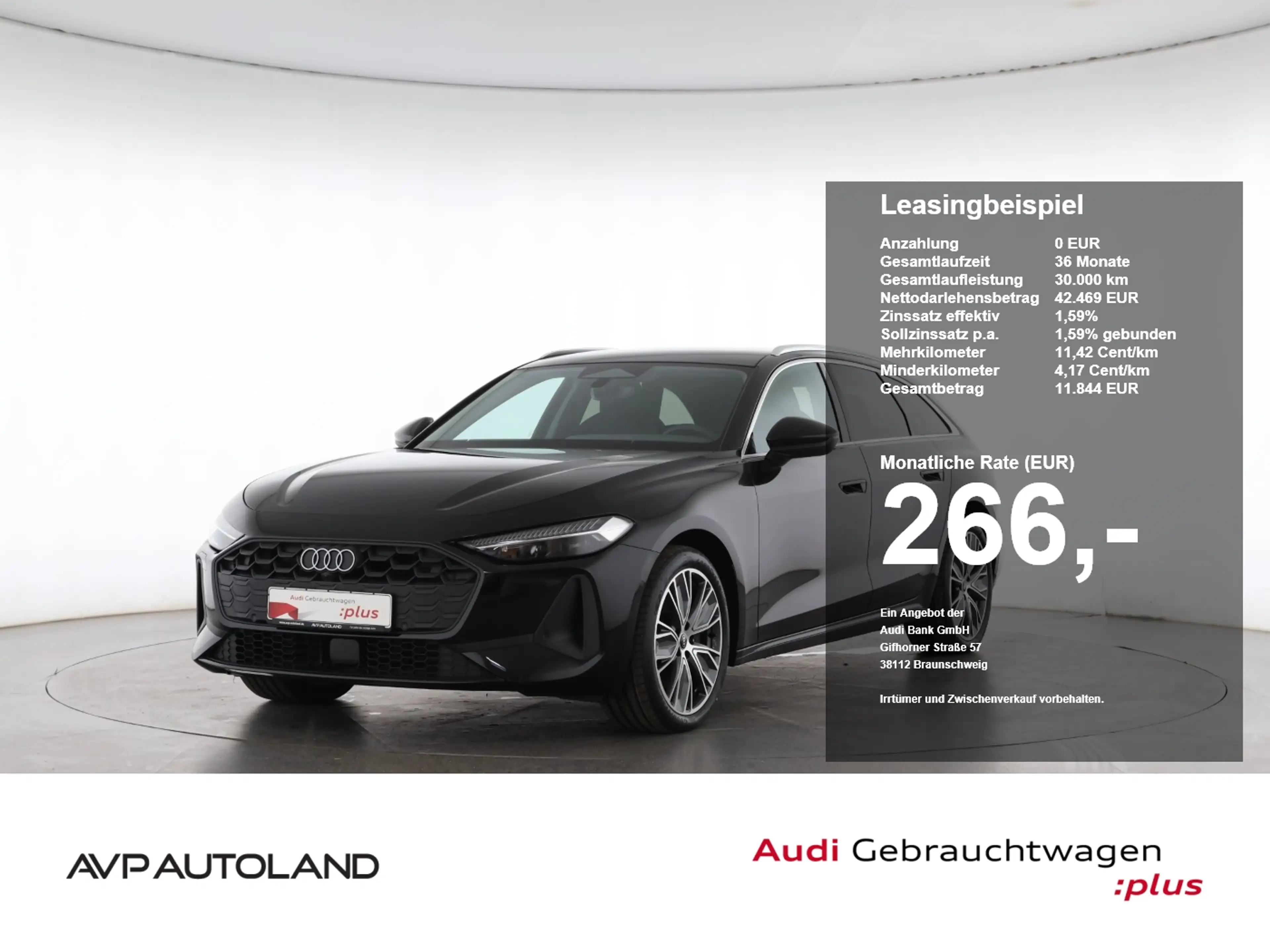 Audi A5 Avant TDI S tronic | PANO | AHK | 266 € mtl.