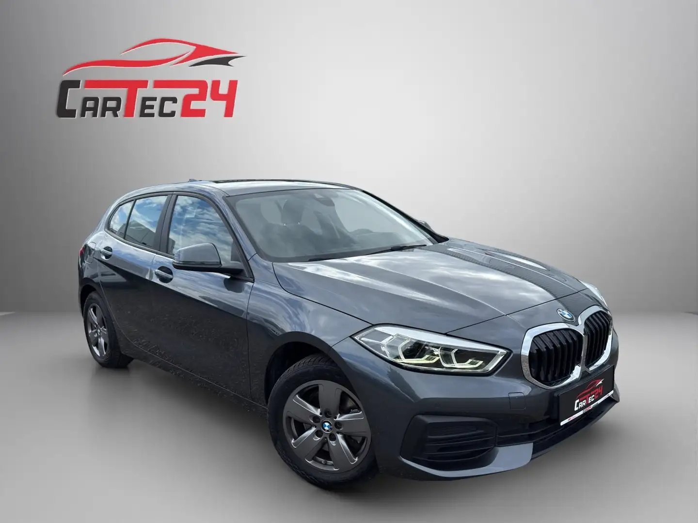 BMW 116 d Advantage Aut. *1. Besitz, LED, NBA, SHA* Grau - 1