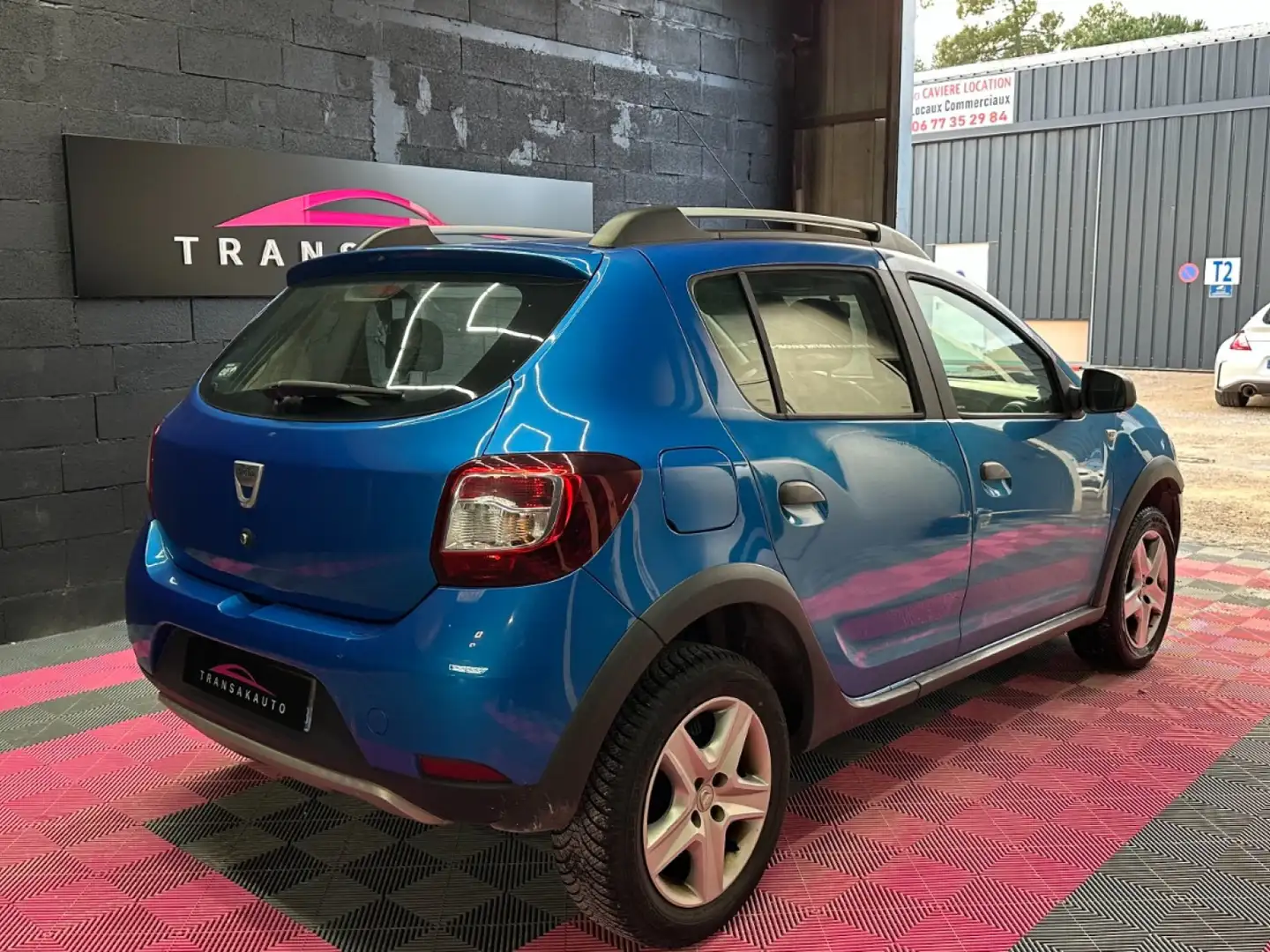 Dacia Sandero Sandero TCe 90 E6 SL Urban Stepway Bleu - 2
