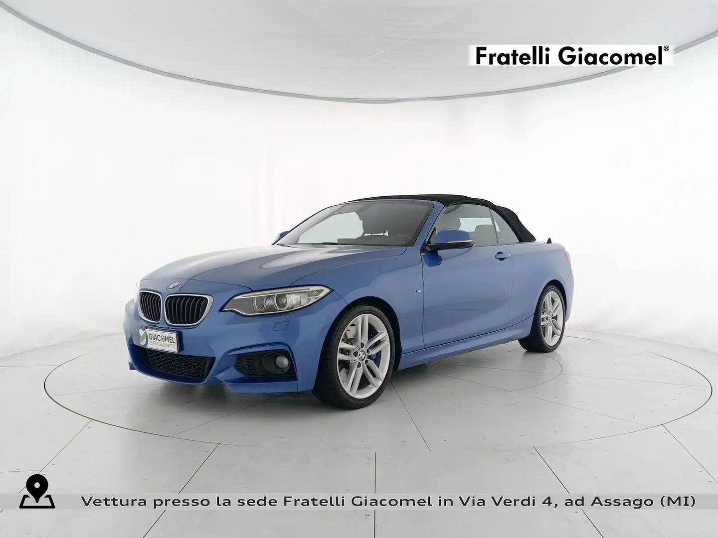 BMW 218 218i cabrio msport Blu/Azzurro - 1