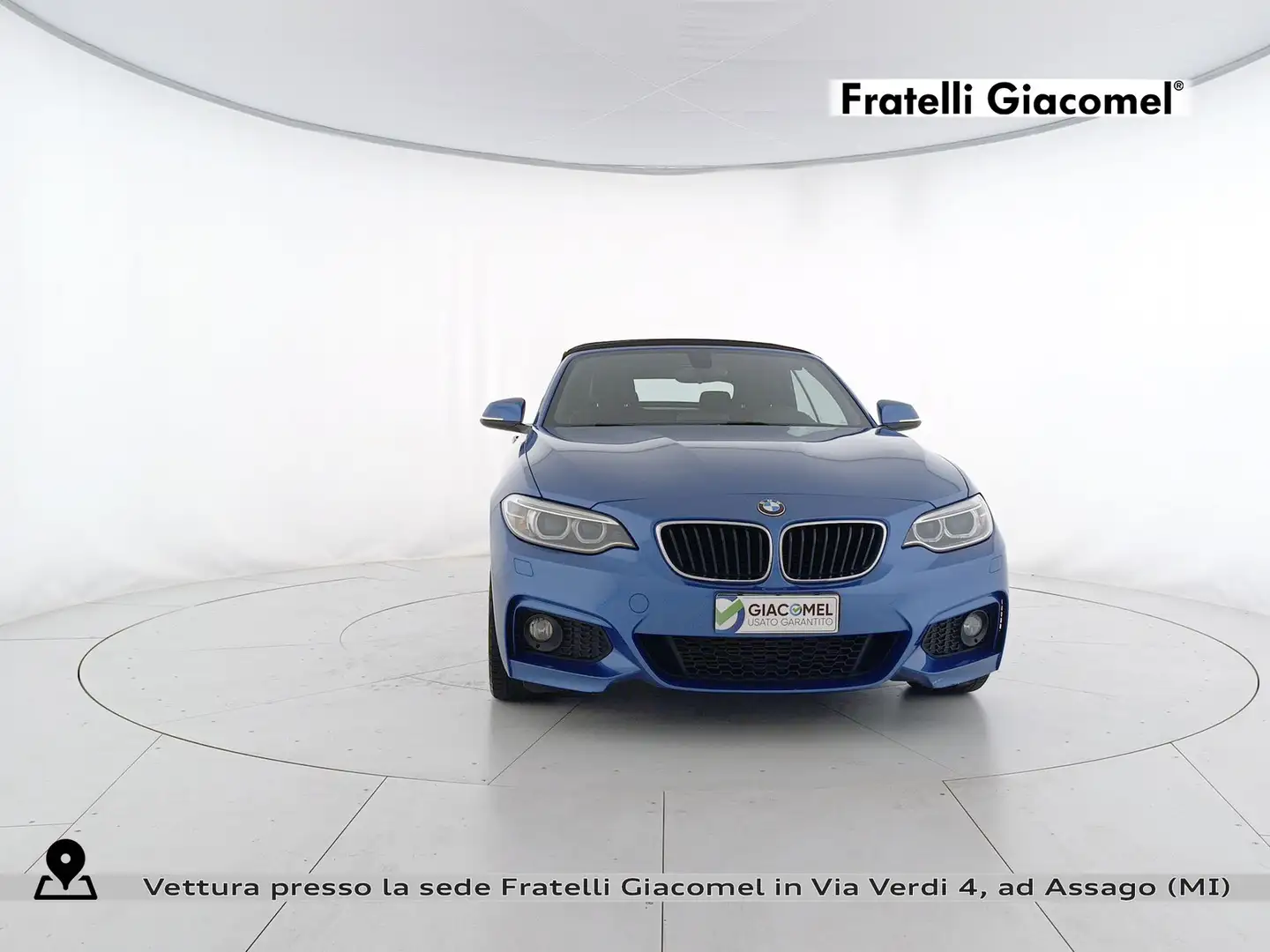 BMW 218 218i cabrio msport Blu/Azzurro - 2