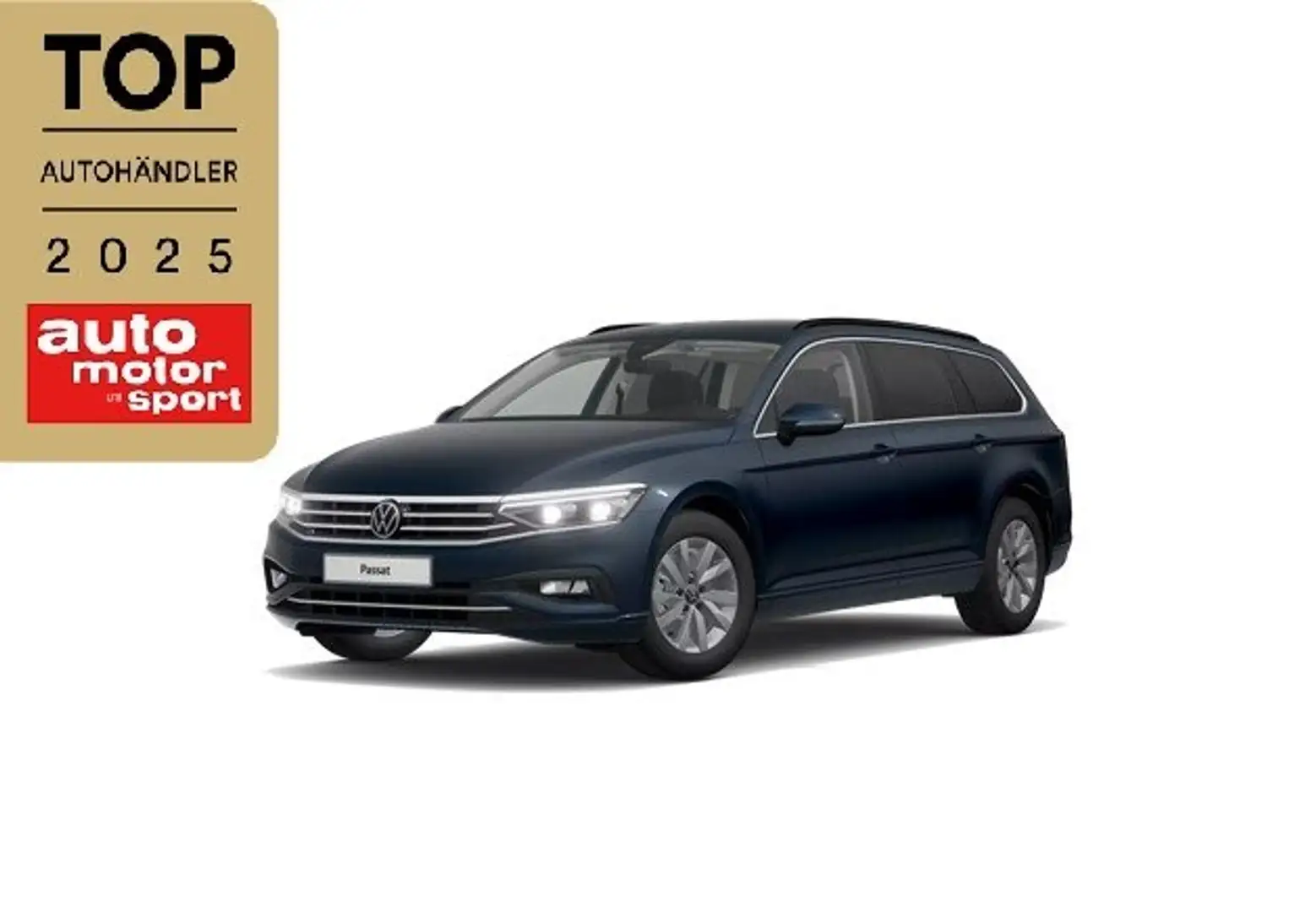 Volkswagen Passat Variant 2,0 TDI Variant Business DSG/AHK/HeadUp/DigiTacho Bleu - 1