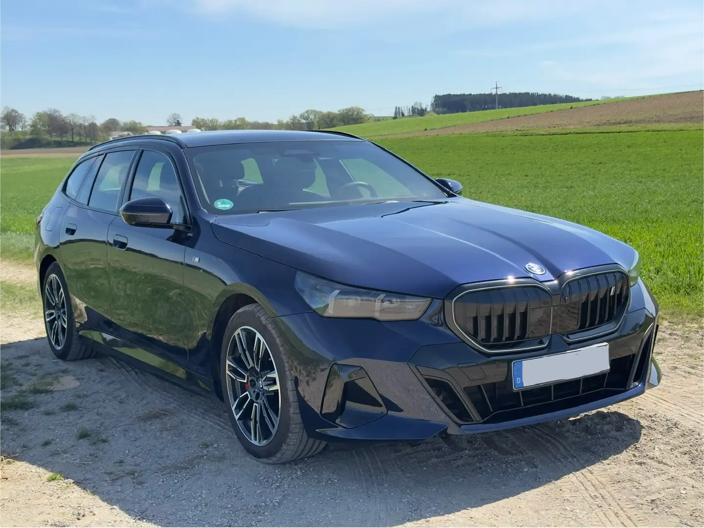 BMW i5 eDrive40 M Sport - Autobahnass., Panorama, AHK Modrá - 1