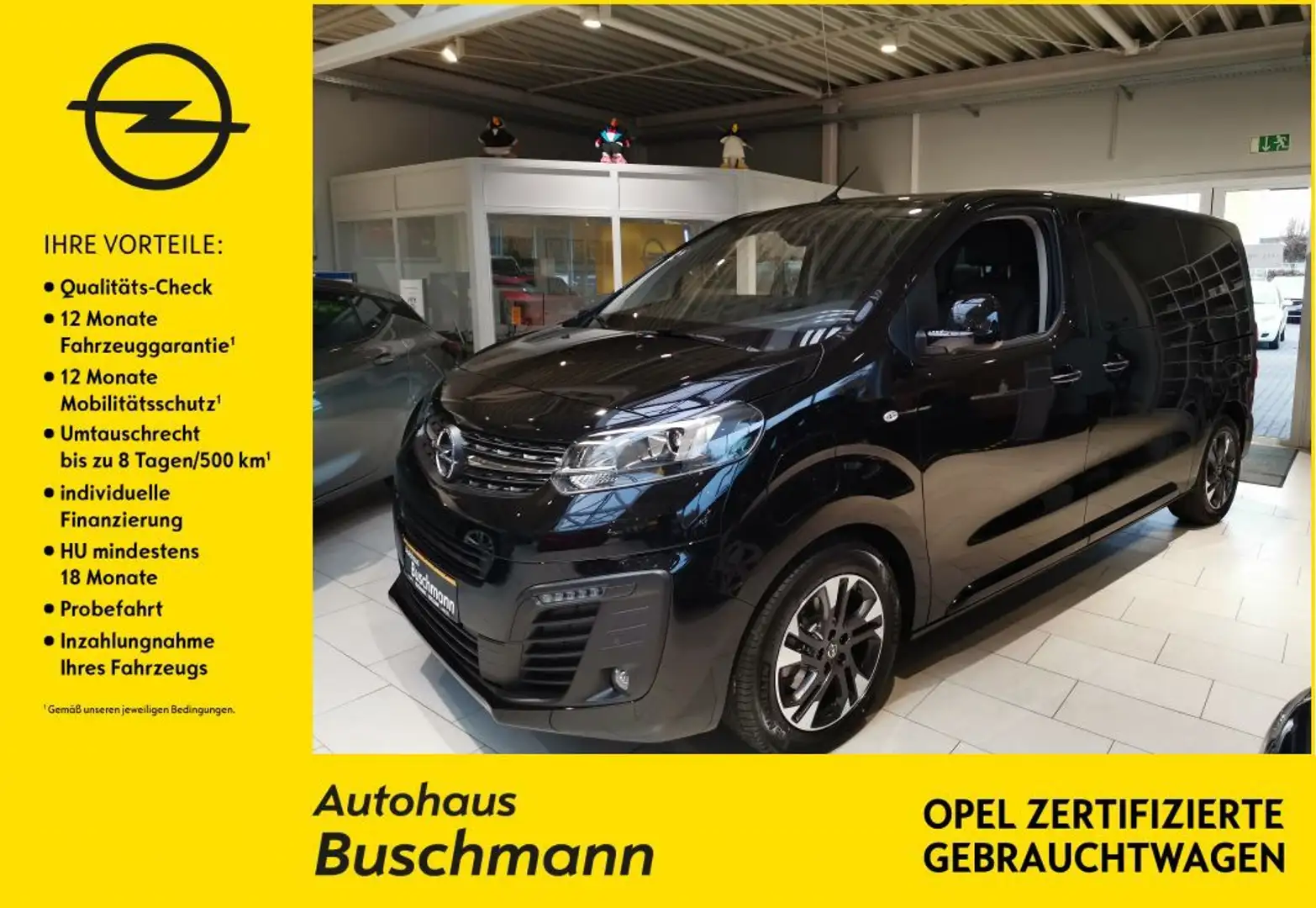Opel Zafira Life Noir - 1