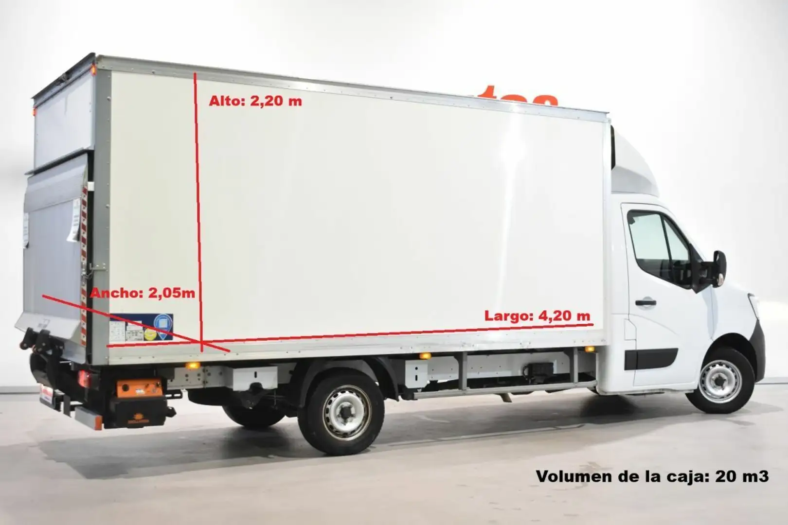 Renault Master CHASIS CABINA CARROZADO PAQUETERA 3.5T 2.3 Blanc - 2
